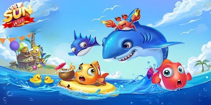 Bắn cá Sunwin sử dụng súng ảo để tiêu diệt các sinh vật xuất hiện trên màn hình