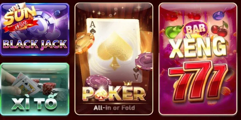 Đến với Sunwin, bạn sẽ được khai phá một kho tàng trò chơi đồ sộ