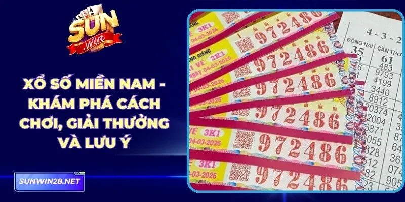 Xổ Số Miền Nam