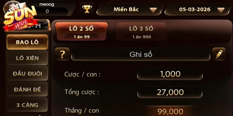 Xổ số Sunwin là trò chơi dự đoán kết quả dựa trên các con số được quay ngẫu nhiên