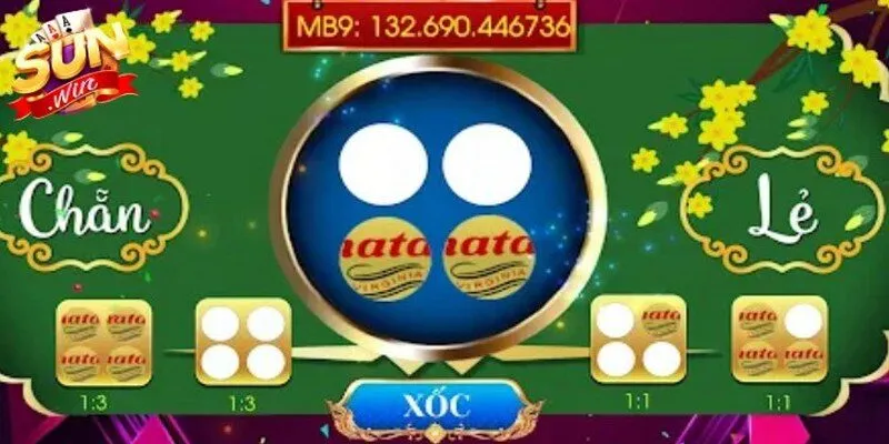 Giao diện xóc đĩa đổi thưởng hiện đại tại sảnh cược Sunwin